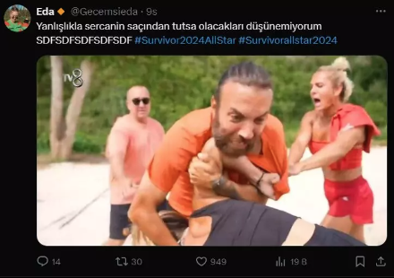 survivor 2024 all star da pinar saka ile seda ocak sema aydemir kavgasinda sercan yildirim in mudahalesi gundem oldu